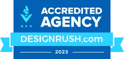 DesignRush Accredited Agency 2023
