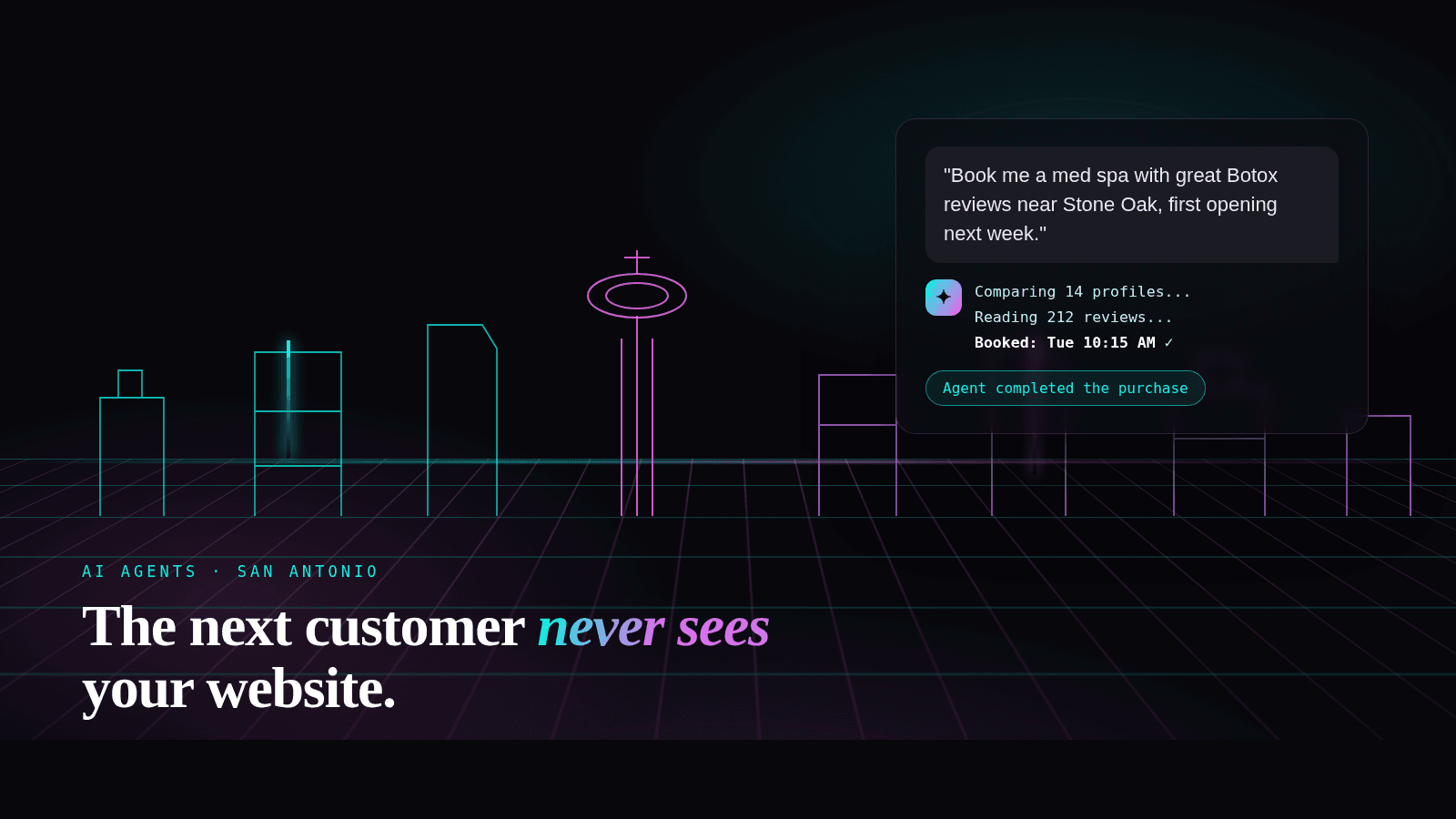 AI Agents Will Do Your Customers' Buying. Here's How San Antonio Businesses Get Chosen