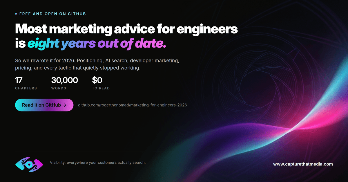 We Rewrote Marketing for Engineers From Scratch. Here Is What Died