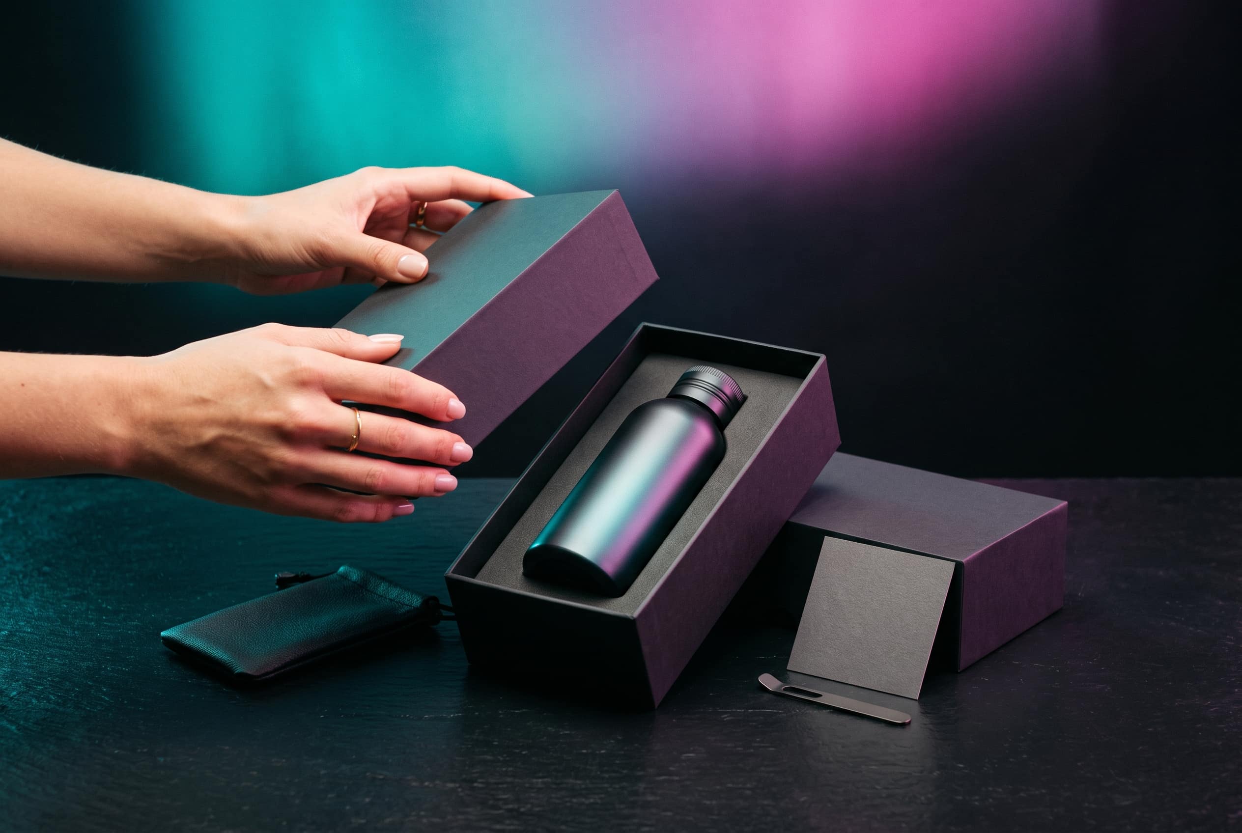 A distinctive Shopify brand world, packaging, story and consistent identity